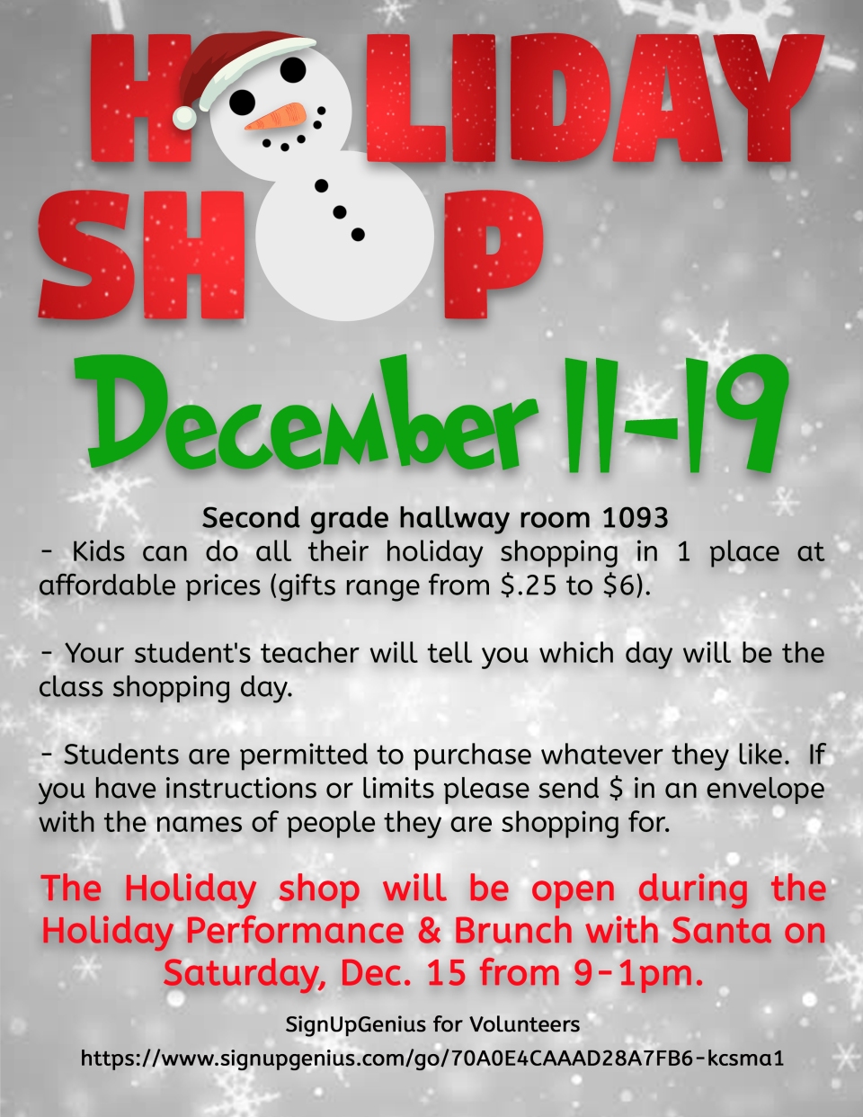 Holiday Shop Flyer2